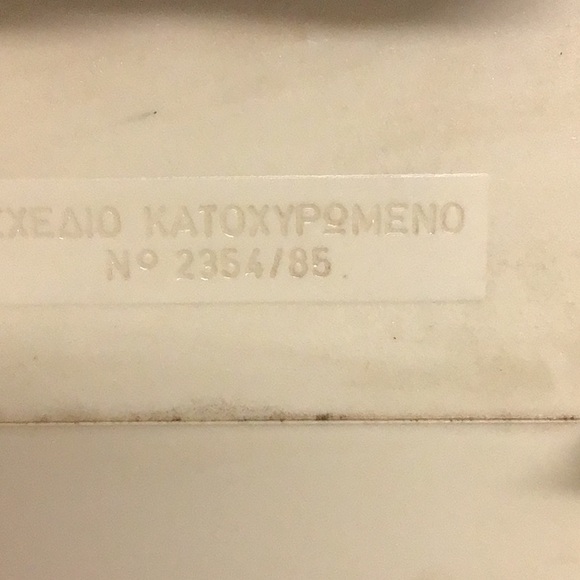 VINTAGE 1985 OLYMPIC AIRWAYS WALL CLOCK FROM ATHENS - Picture 6 of 7